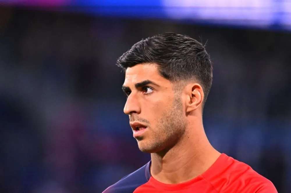 Marco Asensio avec le PSG (PSG.FR)