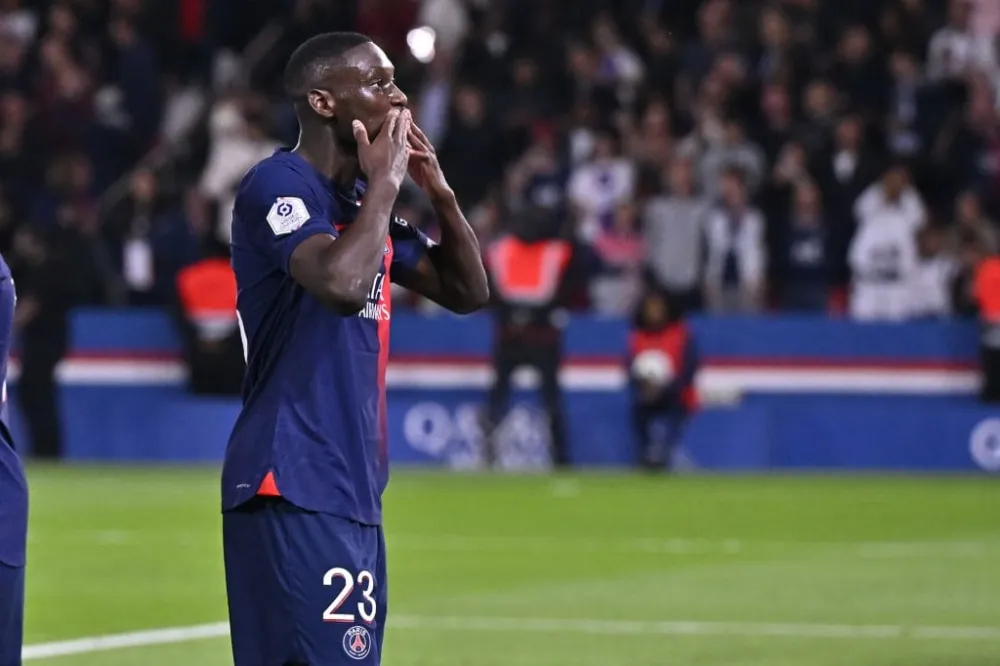 Randal Kolo Muani sous le maillot du PSG (PSG.FR)
