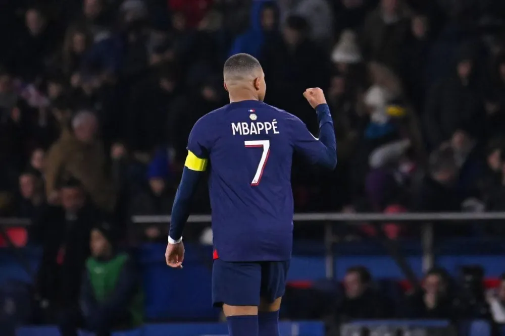 Kylian Mbappé, la star du PSG (PSG.FR)