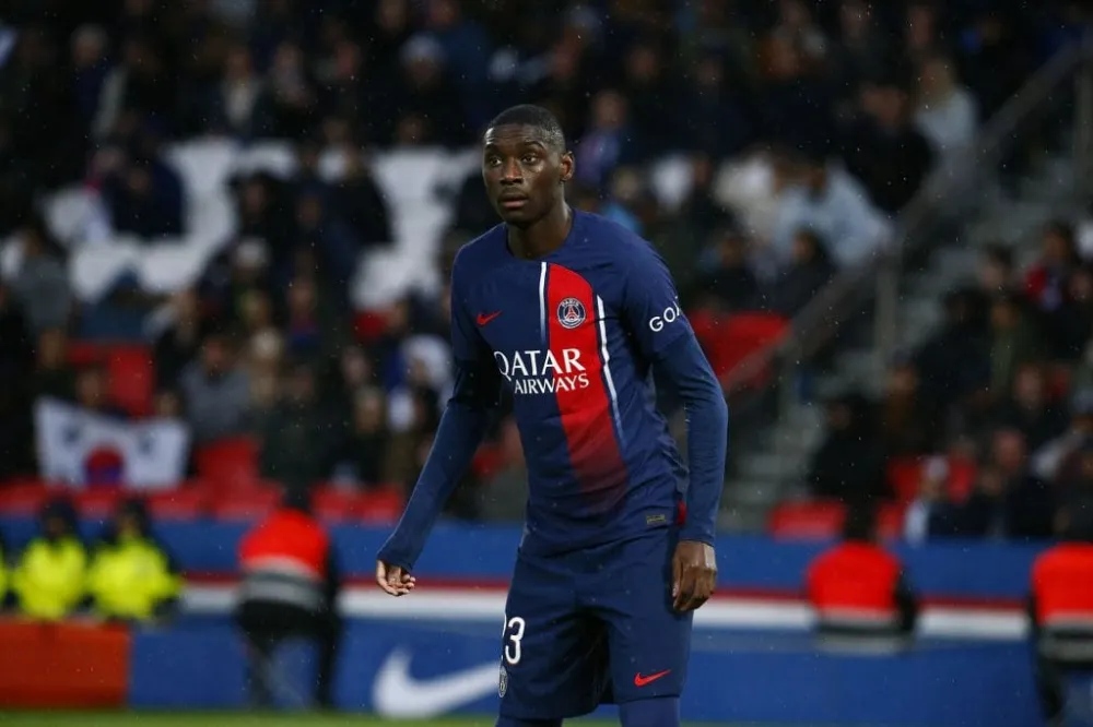 Randal Kolo Muani, l'attaquant parisien (PSG.FR)