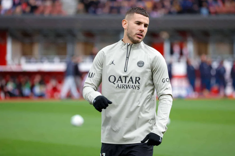 Lucas Hernandez avec le PSG (PSG.FR)