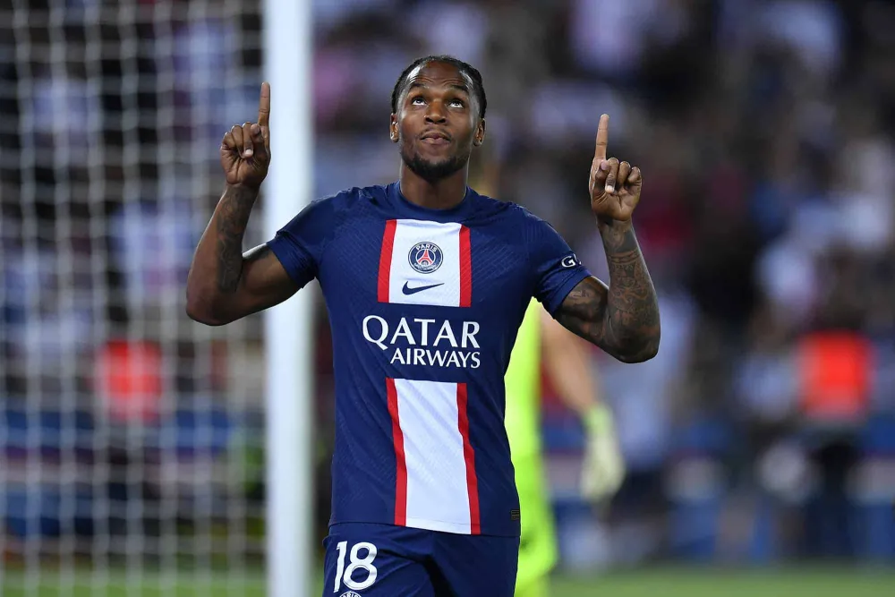 Renato Sanches sous le maillot du PSG (PSG.FR)