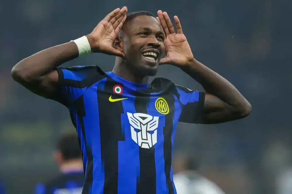 Marcus Thuram avec l'Inter Milan (©️IMAGO / Beautiful Sports)