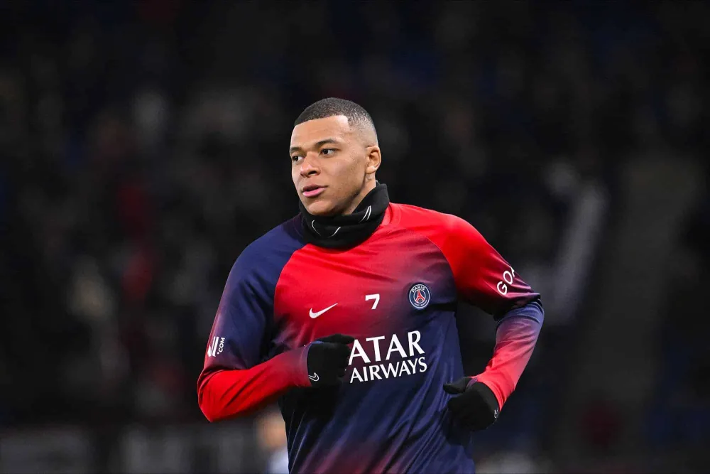 Kylian Mbappé avec le PSG (PSG.FR)