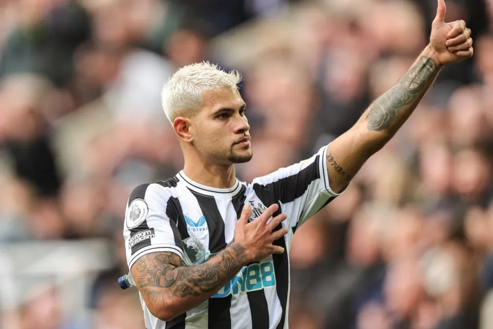 Bruno Guimaraes avec Newcastle (Goal)