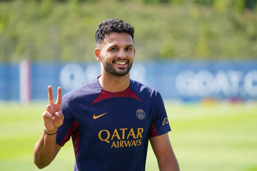 Gonçalo Ramos, l'attaquant du PSG (PSG.FR)