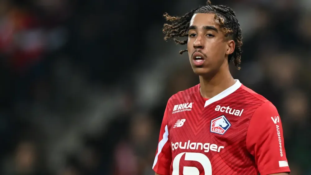 Leny Yoro avec le LOSC (ANP/GettyImages)
