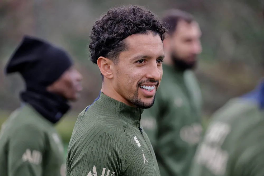 Marquinhos avec le PSG (PSG.FR)