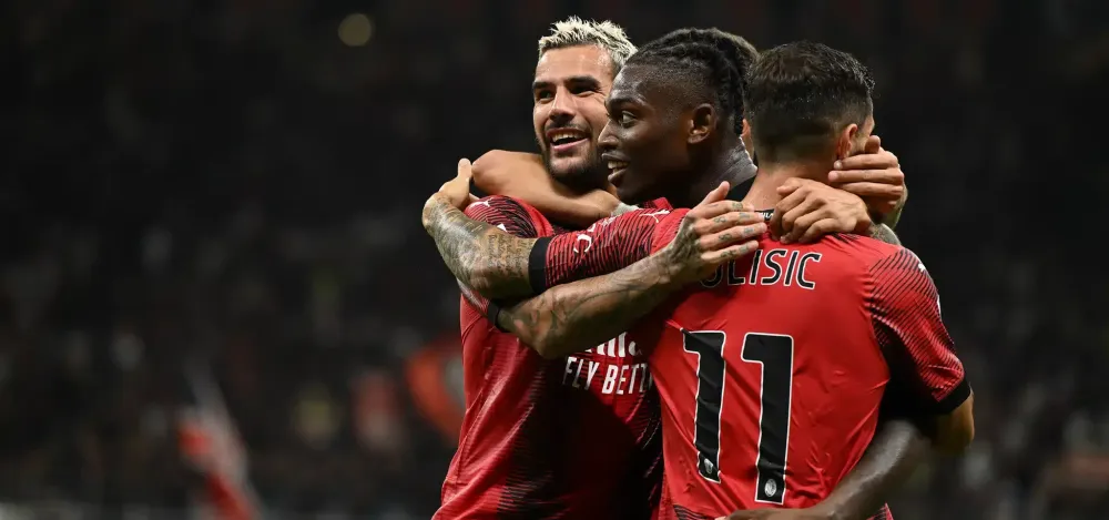 Rafael Leao avec l'AC Milan (acmilan.com)