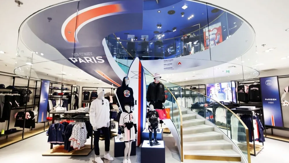 La boutique du PSG (France Bleu)