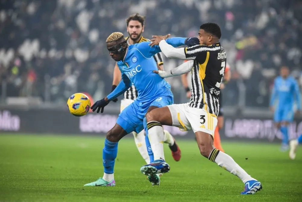 Victor Osimhen avec le Napoli (sscnapoli.it)