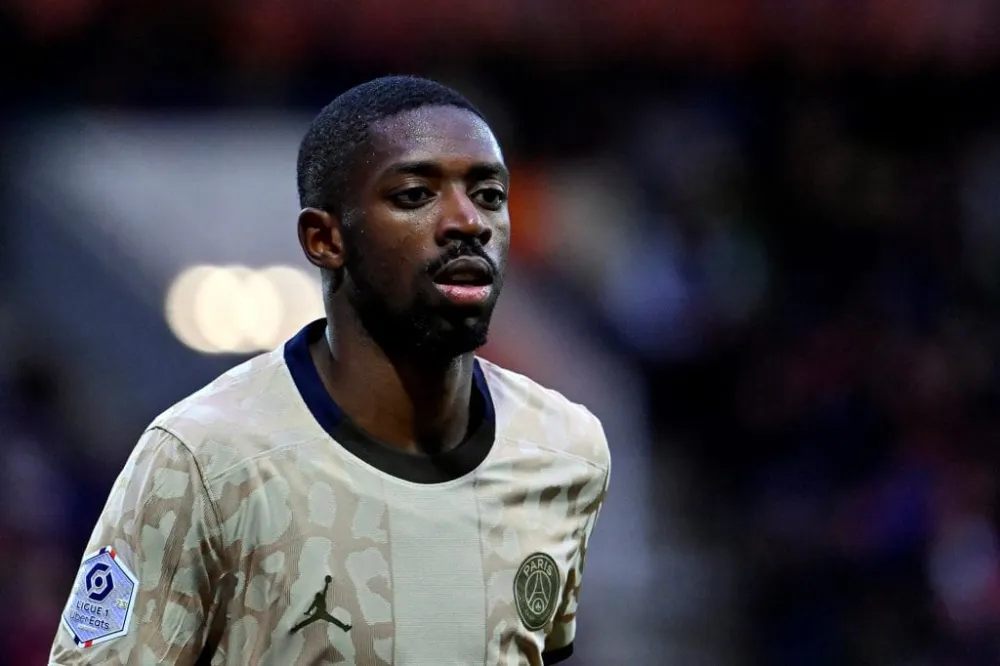 Ousmane Dembélé avec le PSG (PSG.FR)