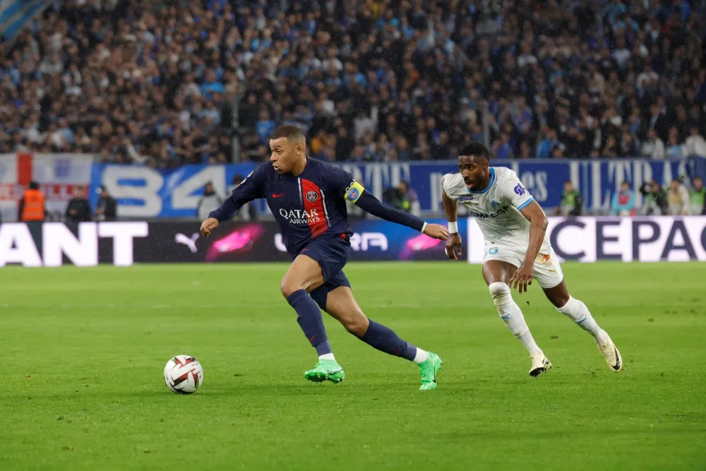 Kylian Mbappé avec le PSG (PSG.FR)