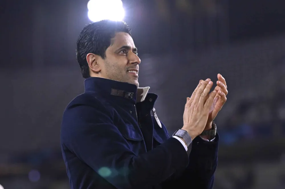 Nasser Al-Khelaïfi, le président du PSG (PSG.FR)