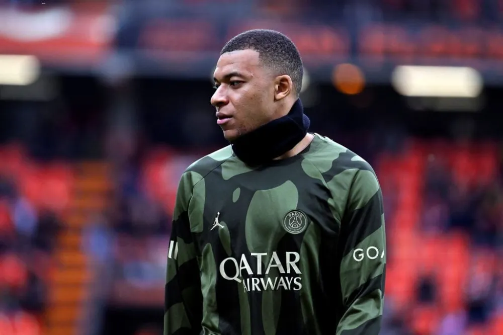 Kylian Mbappé avec le PSG (PSG.FR)