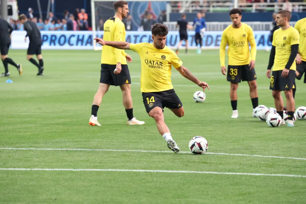 Juan Bernat, le latéral du PSG (PSG.FR)