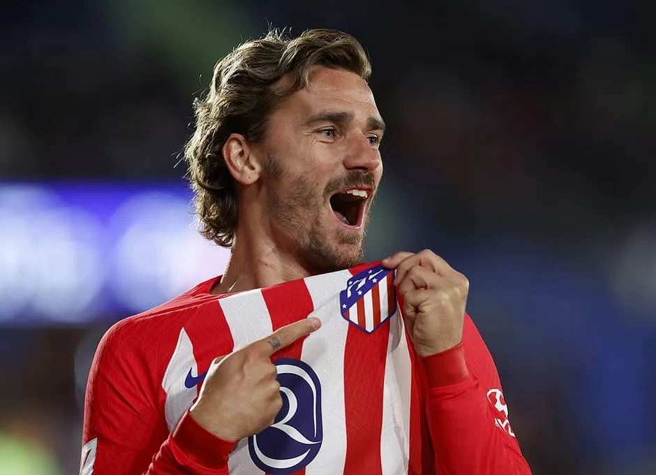 Antoine Griezmann avec l'Atéltico de Madrid (atleticodemadrid.com)