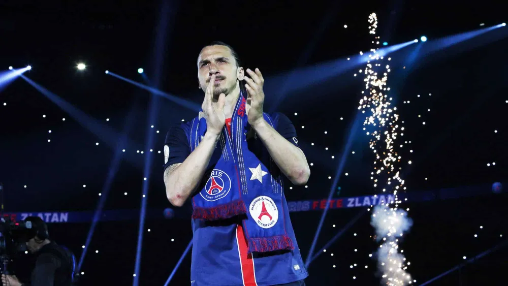 Zlatan Ibrahimovic, l'ancien attaquant du PSG (PSG.FR)