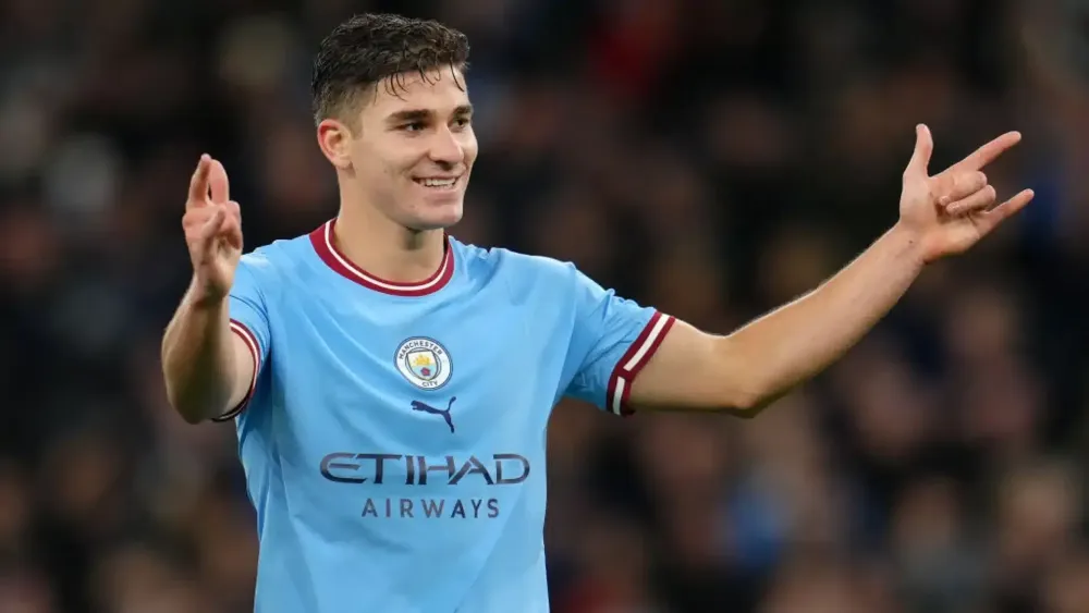 Julian Alvarez, l'ex buteur de Manchester City (mancity.com)