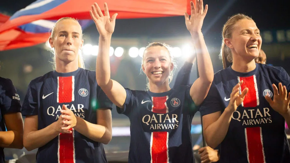 Les féminines du PSG (PSG.FR)