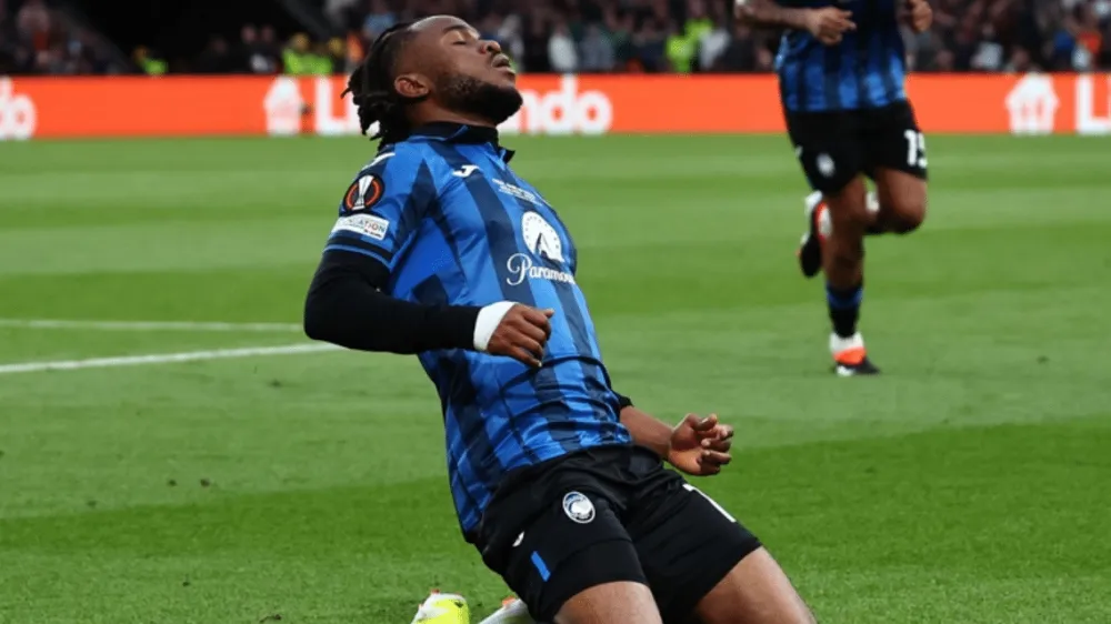 Ademola Lookman avec l'Atalanta (atalanta.it)