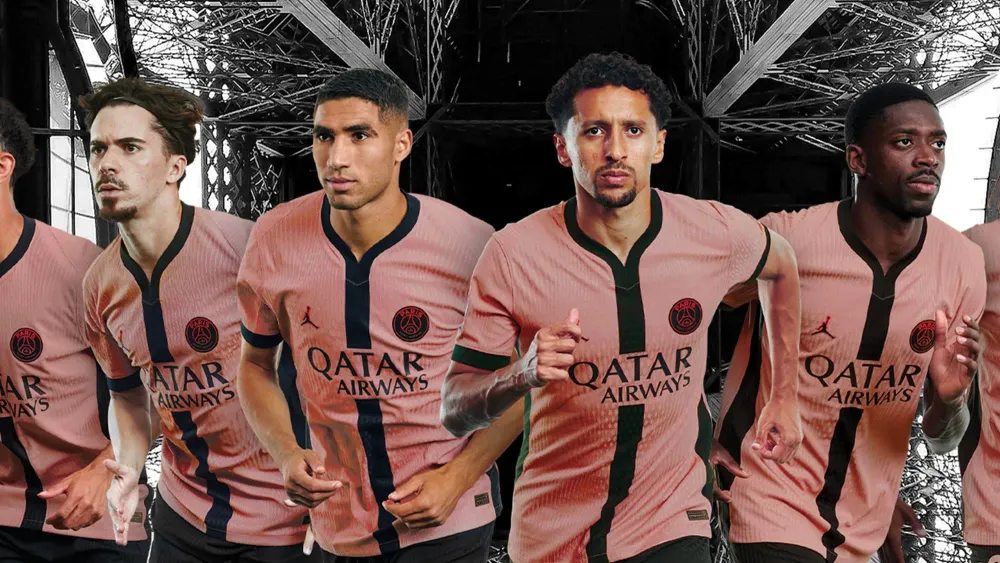 Le nouveau maillot third (PSG.FR)