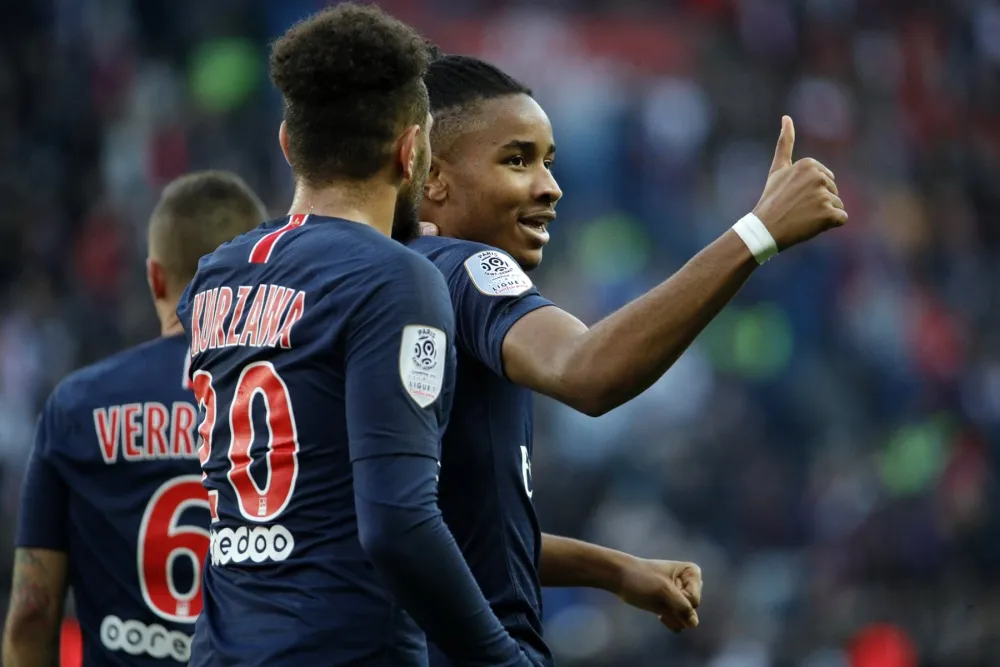 Christopher Nkunku avec le PSG (PSG.FR)