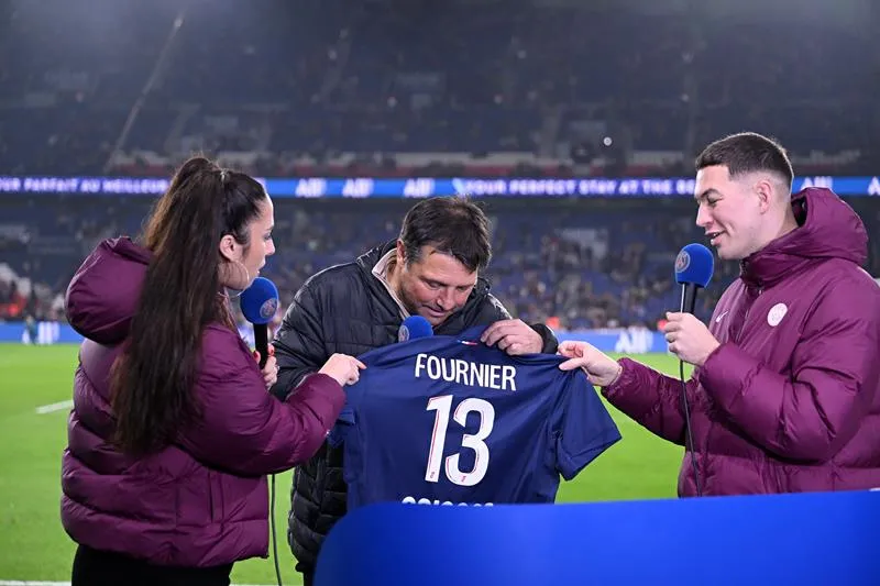 Laurent Fournier, ancien joueur du PSG (PSG.FR)