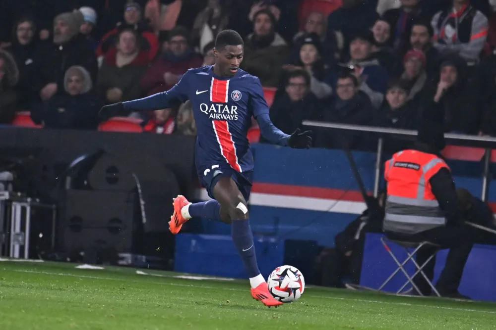 Nuno Mendes, le latéral portugais du PSG (PSG.FR)