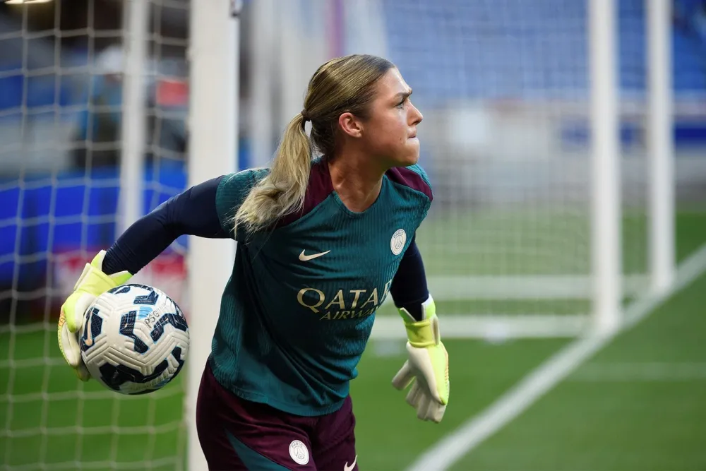 Mary Earps, la gardienne du PSG (PSG.FR)