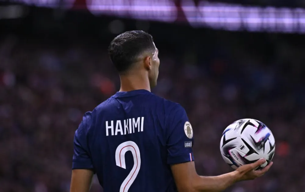Achraf Hakimi, le défenseur du PSG (PSG.FR)