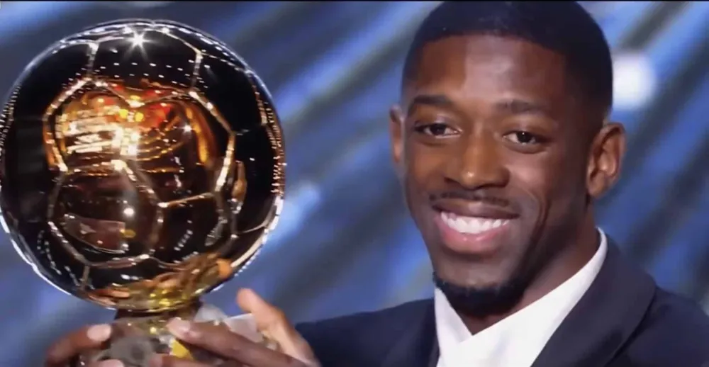 Ousmane Dembélé, Ballon d'Or (PSG TV)