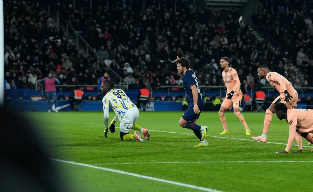 Joao Neves face au Havre (PSG.fr)