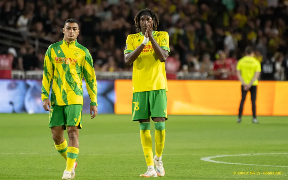 Tylel Tati, le jeune défenseur du FC Nantes (FCNantes.com)