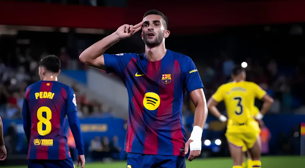 Ferran Torres, l'attaquant du Barça (FCBarcelona.com)