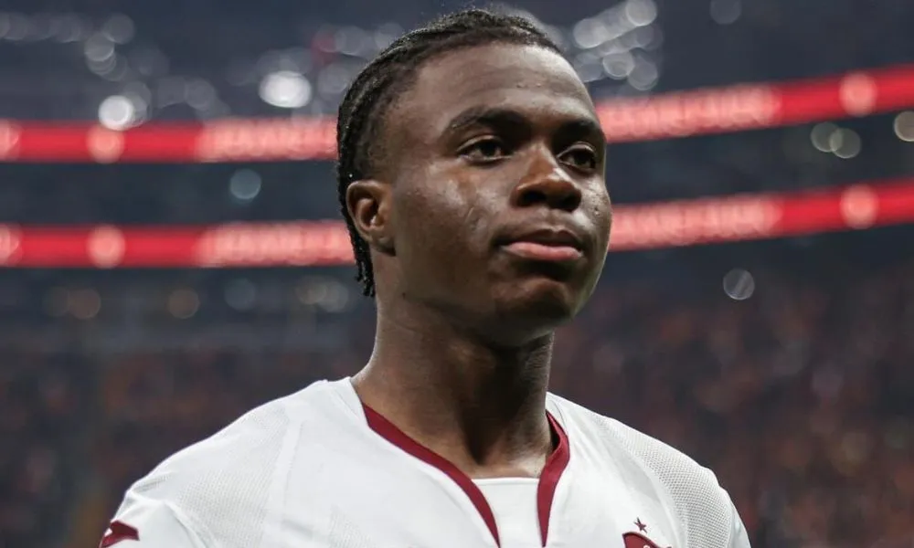 Christ Inao Oulaï, milieu de terrain de Trabzonspor et de la Côte d'Ivoire