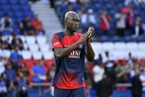 Danilo Peirera avec le PSG (PSG.FR)