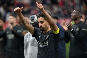 Marquinhos, le capitaine parisien (PSG.FR)