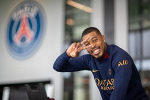 Presnel Kimpembe avec le PSG (PSG.FR)
