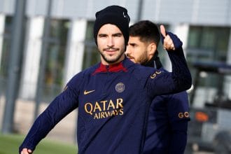 Carlos Soler sous les couleurs du PSG (PSG.FR)