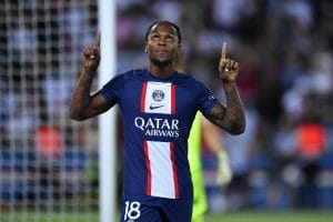 Renato Sanches sous le maillot du PSG (PSG.FR)