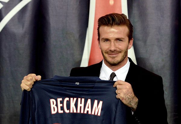 David Beckham, ancien star du PSG