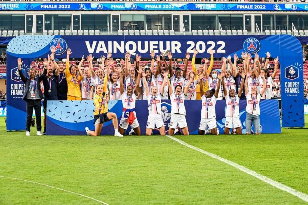 Les féminines du PSG soulèvent la Coupe de France 2022