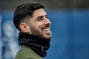 Marco Asensio avec le PSG (PSG.FR)