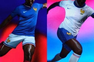 Les maillots des Bleus pour l'Euro 2024 (FFF.FR)