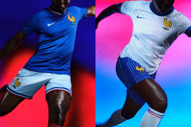 Les maillots des Bleus pour l'Euro 2024 (FFF.FR)