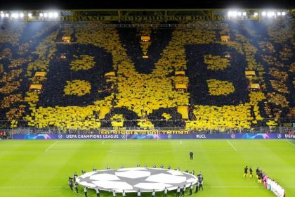Les supporters de Dortmund (@Reuters)