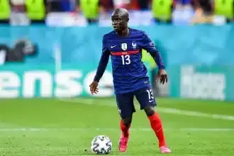 N'Golo Kanté avec les Bleus (FFF.FR)