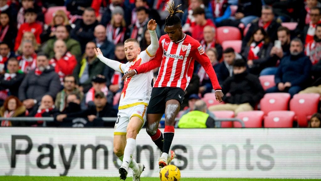 Nico Williams avec l'Athletic Bilbao (athletic-club.eu)