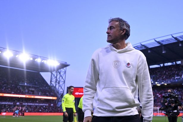 Luis Enrique, l'entraineur du PSG (PSG.FR)